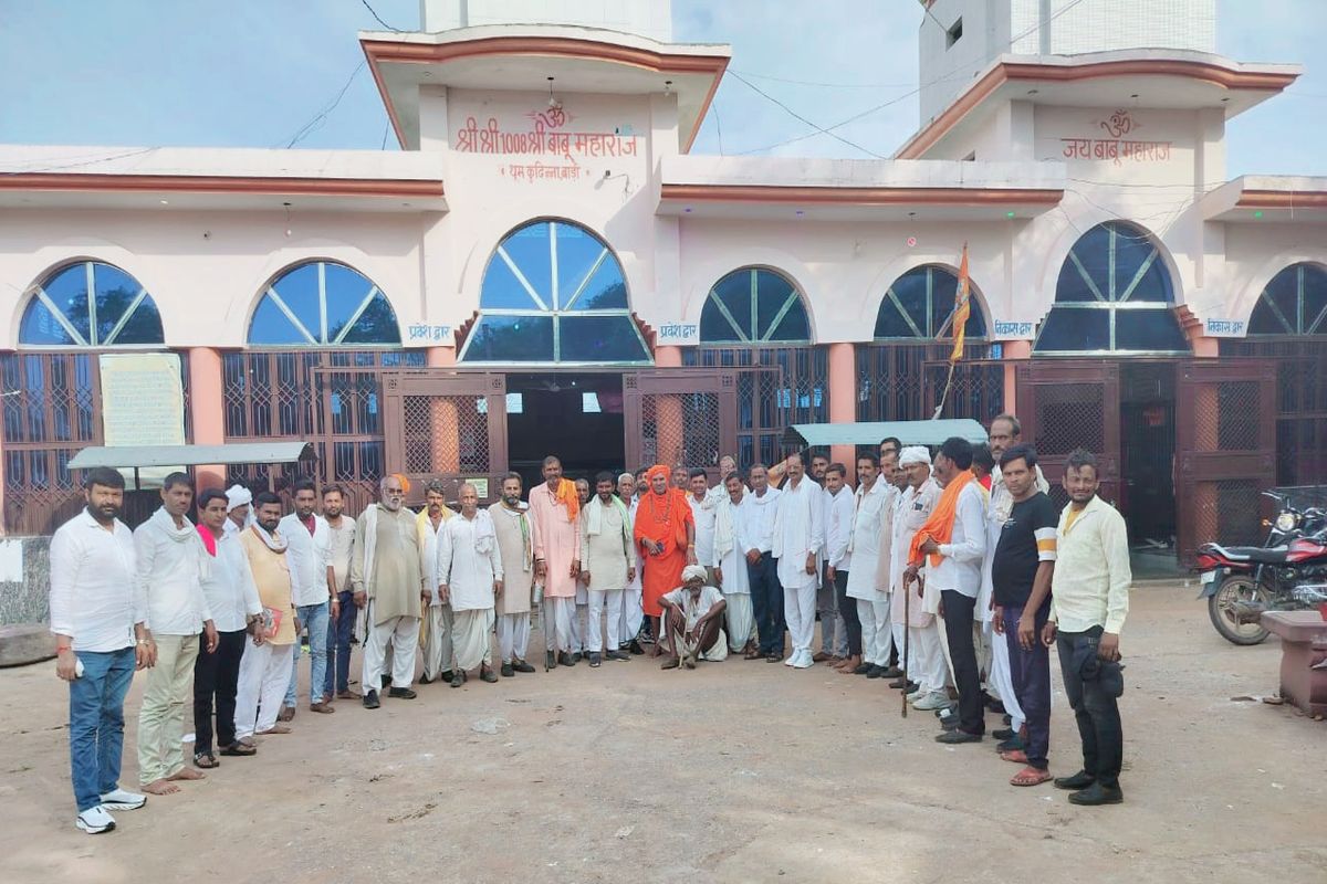 पांच सितंबर को लगेगा बाबू महाराज का लक्खी मेला Babu Maharaj's Lakhi Fair will be held on 5th September