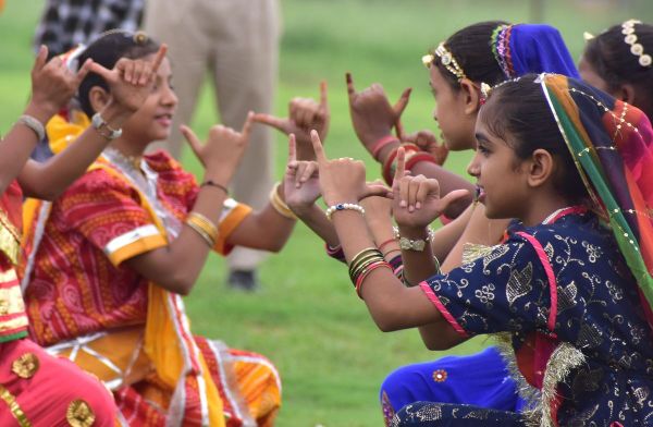 Tricolor hoisted with pride on the festival of independence