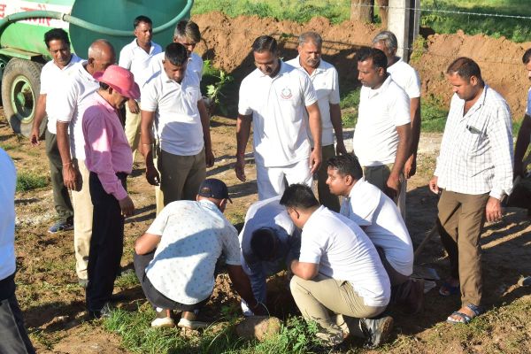 Started from the 15th foundation day of Rajasthan Patrika Nagaur edition, plantation done under Haryaalo Rajasthan campaign