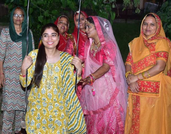 Amazing darshan of Radha-Krishna on Kajali Teej, fair filled in Ahichhatra fort