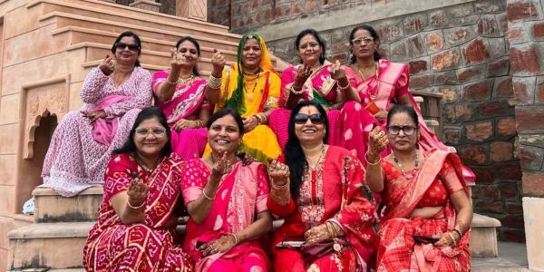 Amazing darshan of Radha-Krishna on Kajali Teej, fair filled in Ahichhatra fort