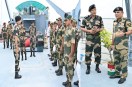 Director General of Border Security Force Daljit Chaudhary took stock of the security situation on the India-Bangladesh international border