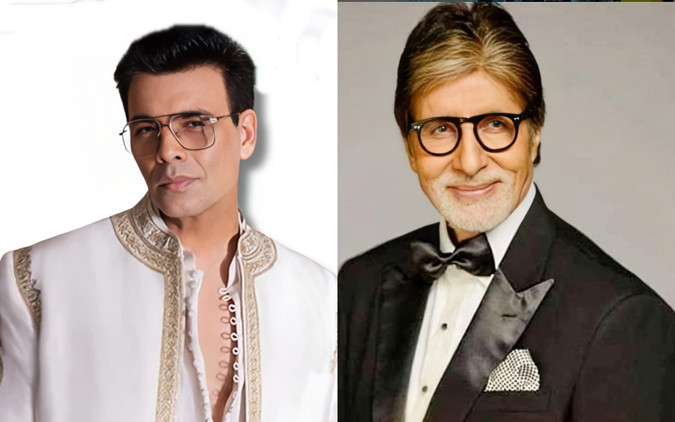 Karan Johar And Amitabh Bachchan