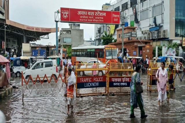 Lucknow Heavy Rainfall