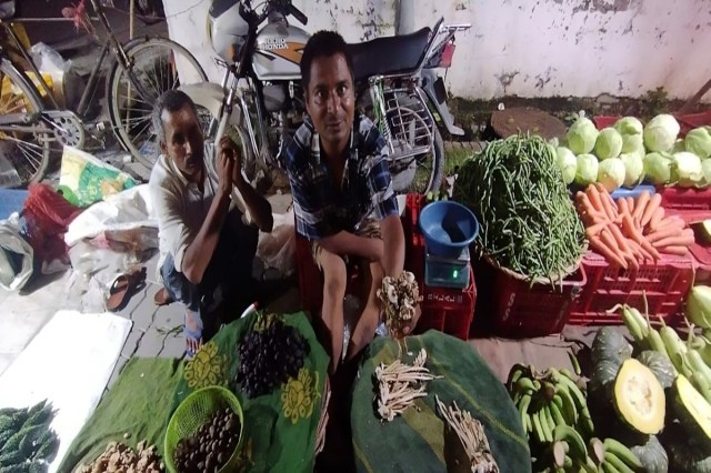 Lucknow Vegetable Market