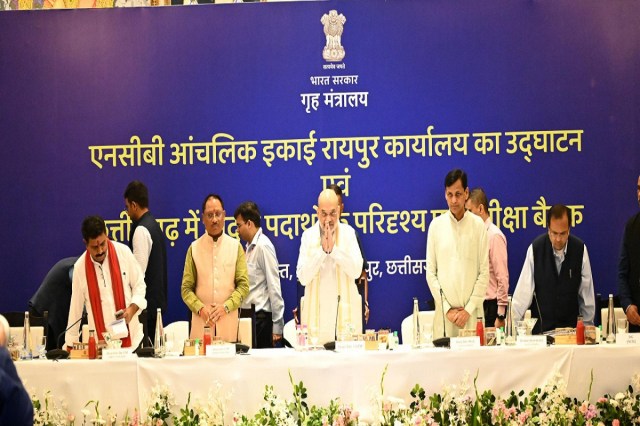 Amit Shah in Chhattisgarh