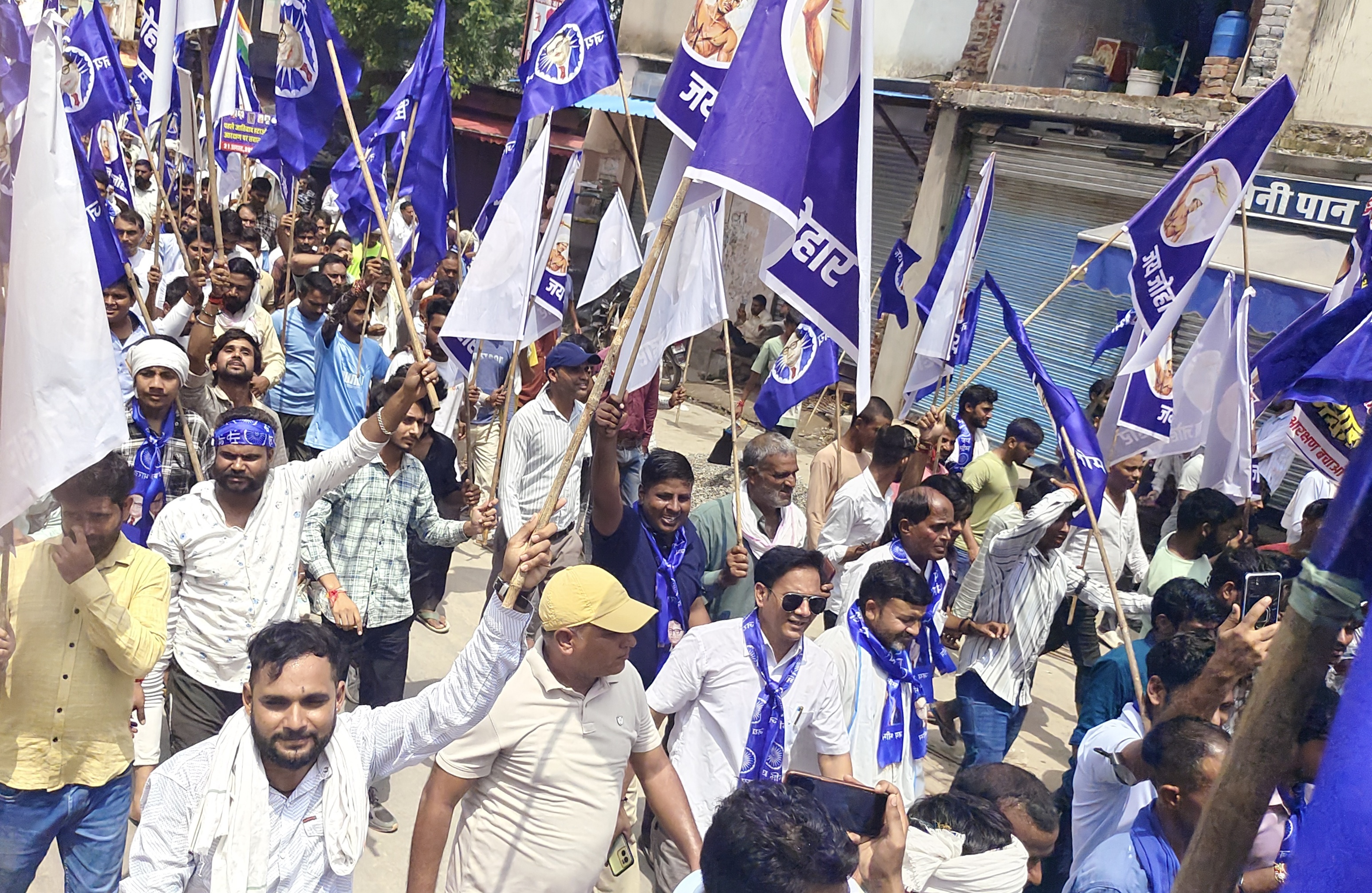 शांतिपूर्ण रहा भारत बंद, निकाली रैलियां, पुलिस प्रशासन रहा अलर्ट