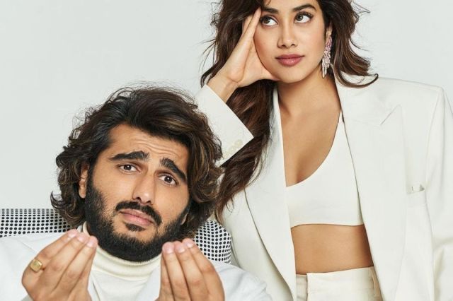 Arjun Kapoor and Janhvi Kapoor