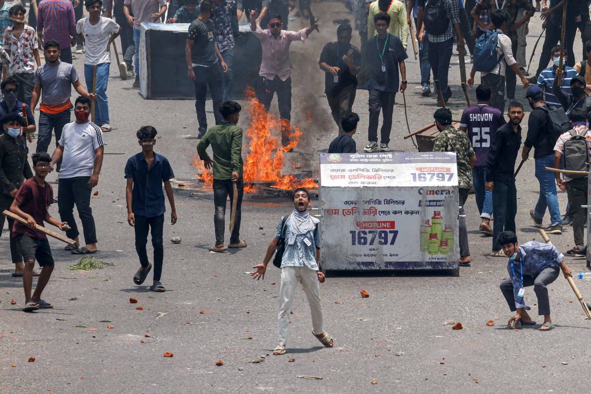 Bangladesh Violence.