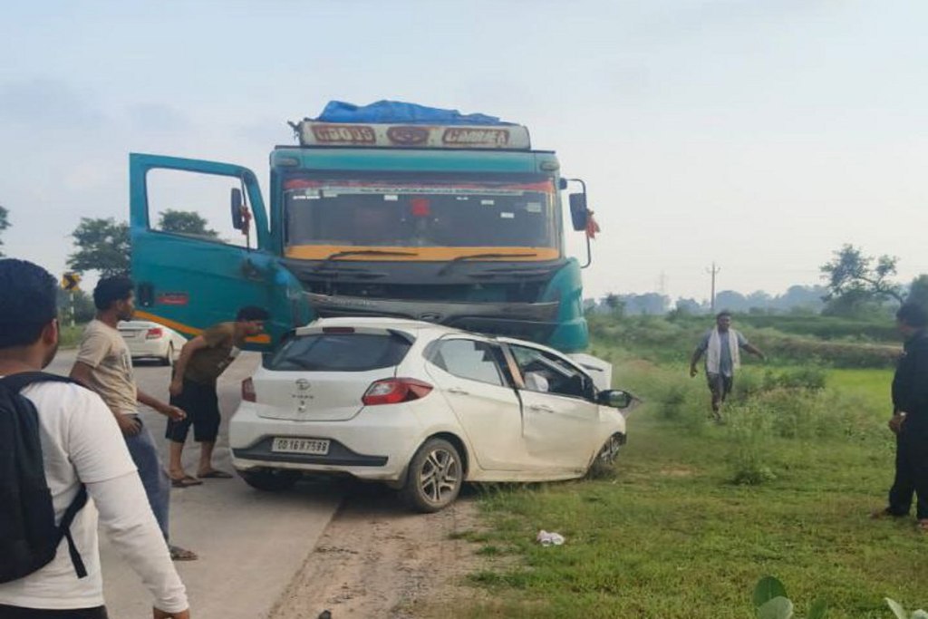 Huge road accident