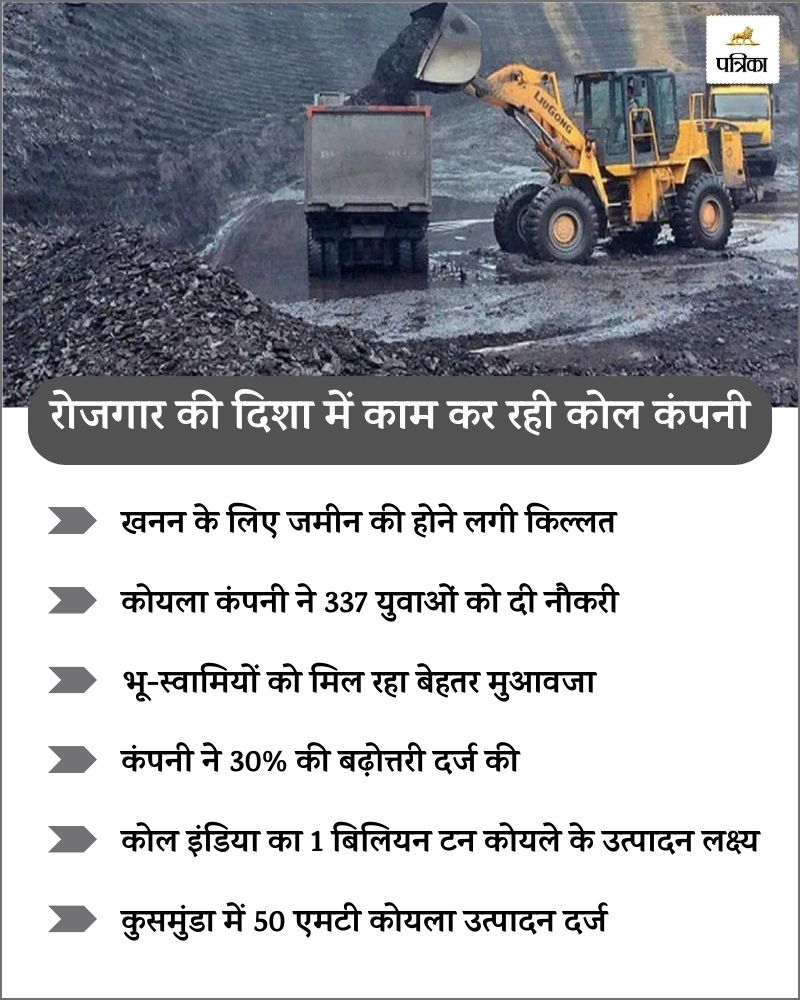 CG Coal India Job: कोयला कंपनी की तरफ से आई बड़ी खुशखबरी! भू-स्वामियों को मिल रहा बेहतर मुआवजा