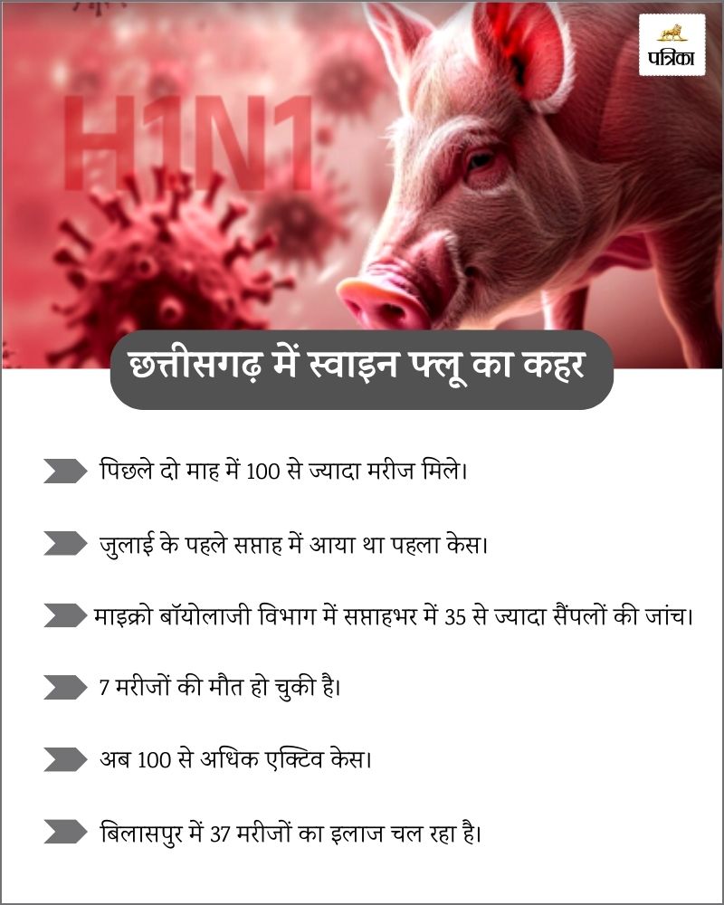 Swine Flu in Chhattisgarh