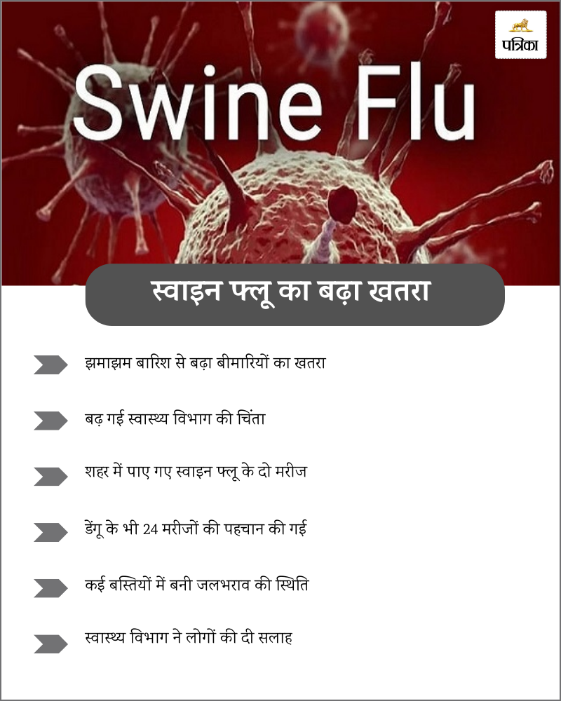 Swine Flu in CG: डायरिया, मलेरिया के बाद स्वाइन फ्लू को लेकर बज रही खतरे की घंटी, जानें अब तक कितने मिले मरीज