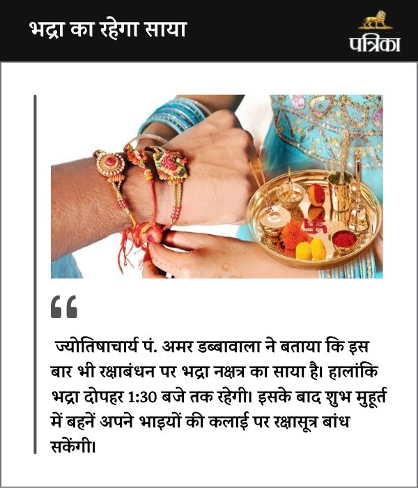 Raksha Bandhan 2024 Shubh Muhurat: