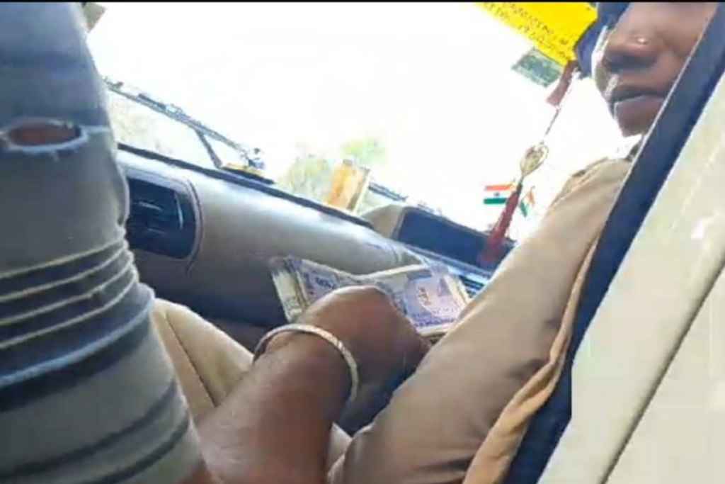 Bribe taking video viral