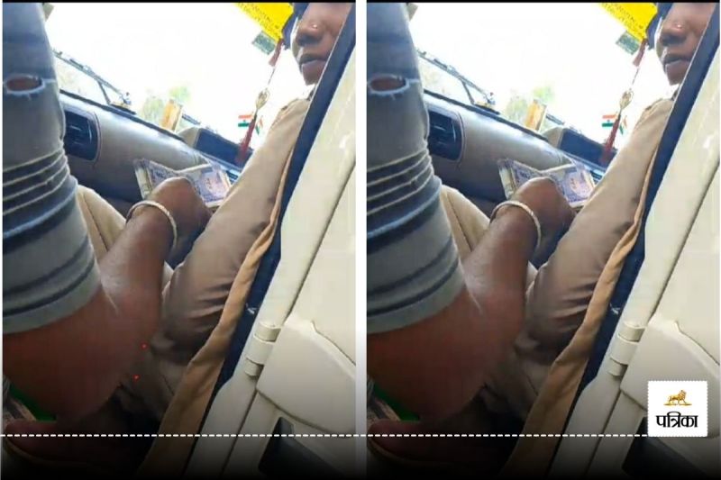 Bribe taking video viral