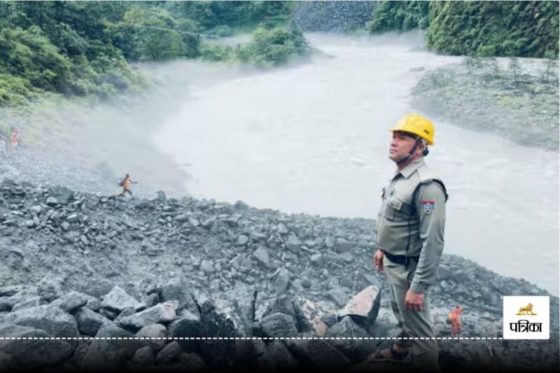 Gangotri National Highway closed due to landslide in Uttarkashi