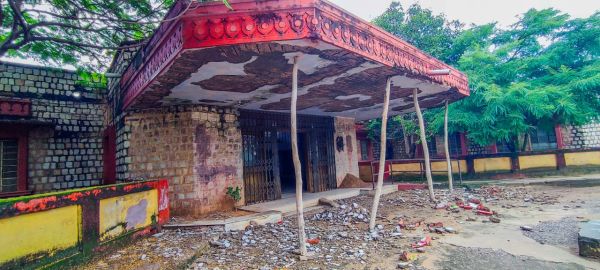 rajasthan university building bad shape
