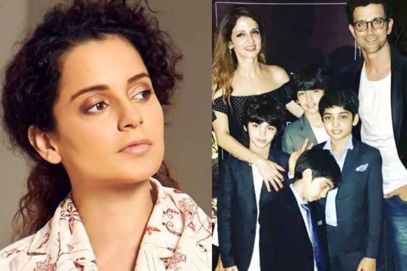 Kangana Ranaut React Hrithik Roshan Sussanne Khan Divorce