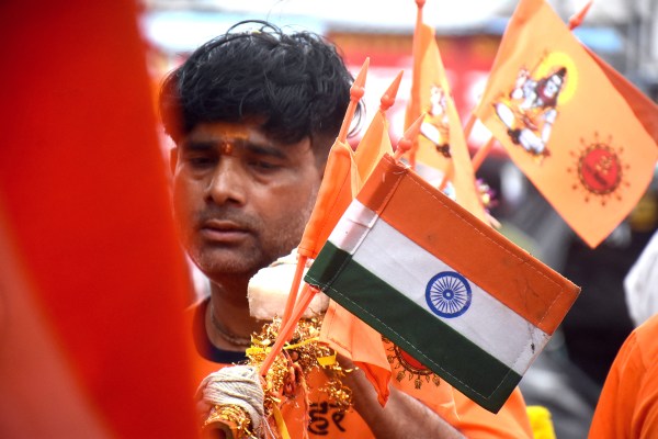 Flag Or Kavad yatra