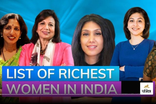 Top 10 richest woman in India