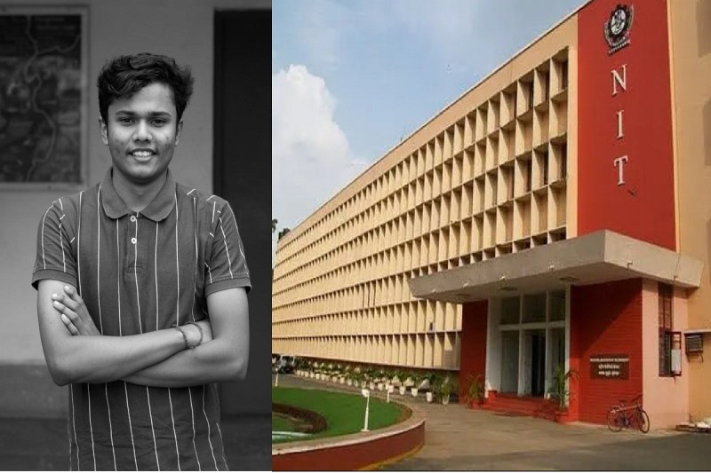 Raipur NIT Student, CG achievement