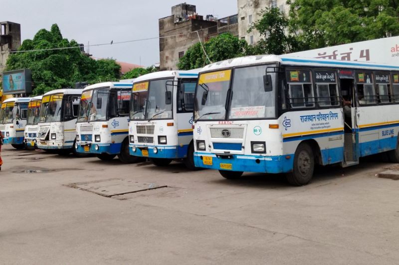 Rajasthan Roadways buses