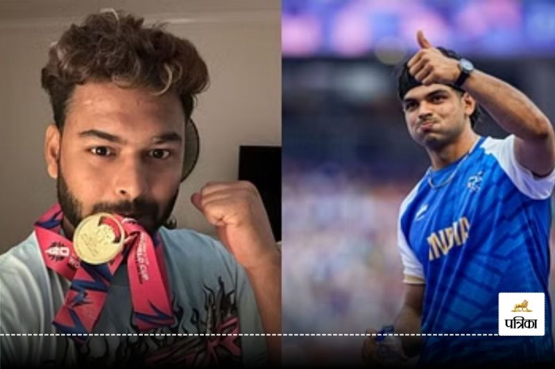 Rishabh Pant Post Viral on Neeraj Chopra