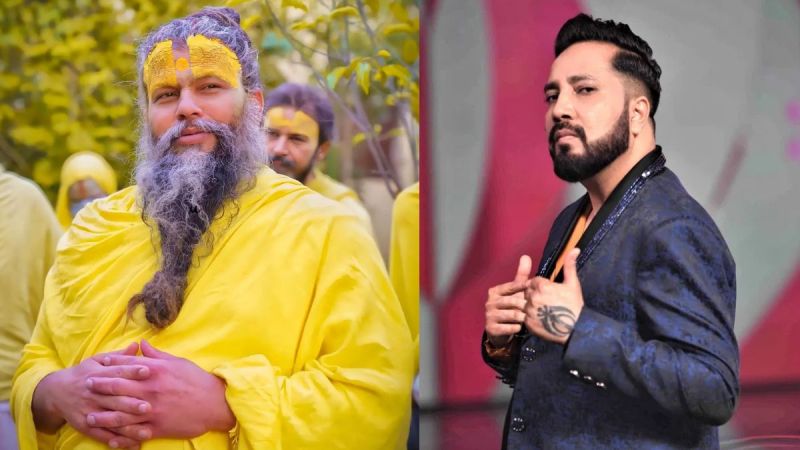 Singer Mika Singh Visit Premanand Maharaj