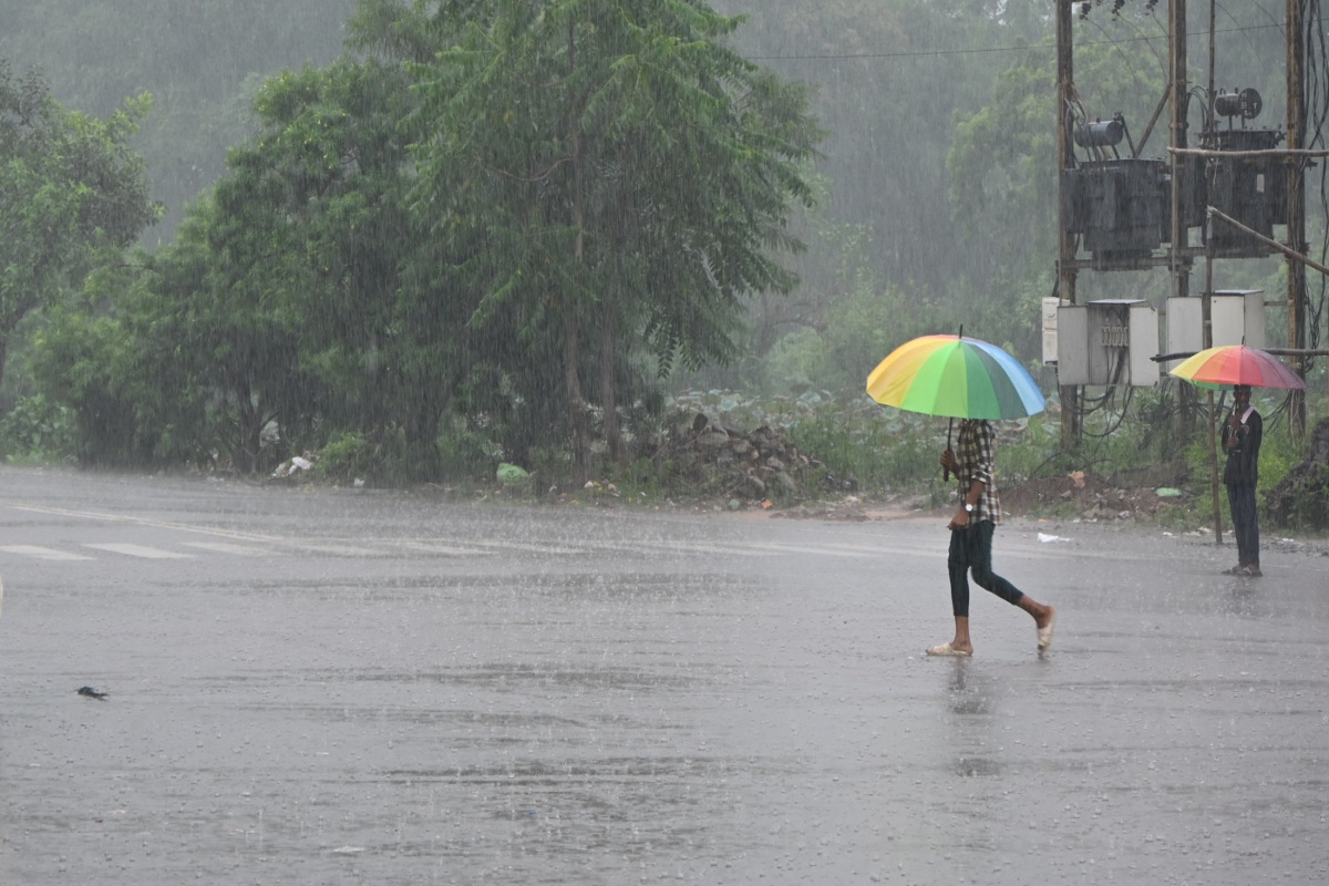 Chhattisgarh news : तेज बारिश से राजधानी हुई तरबतर, SEE Video