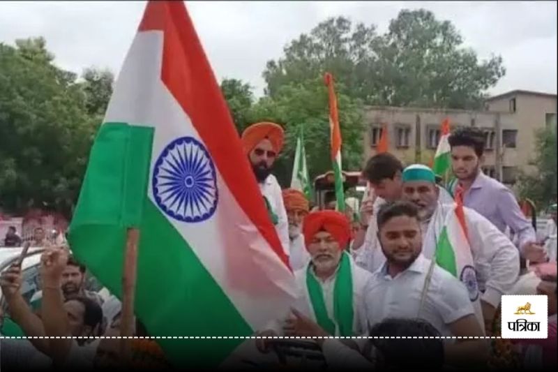 Tiranga Yatra by Rakesh Tikait