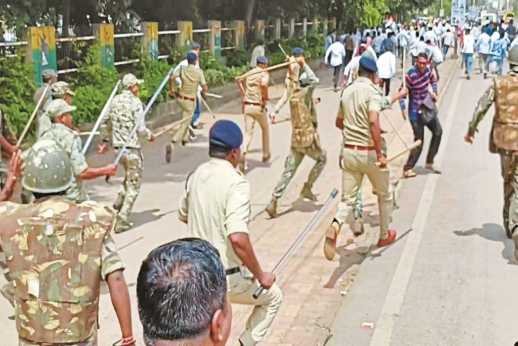 Congress Protest: bhilai news 