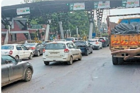 bhilai news poor roads