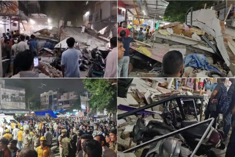 building collapsed in Jaipur