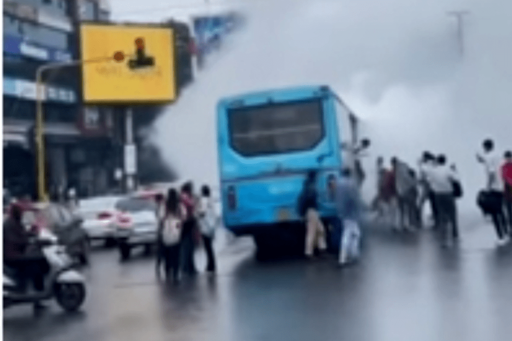 bus fire