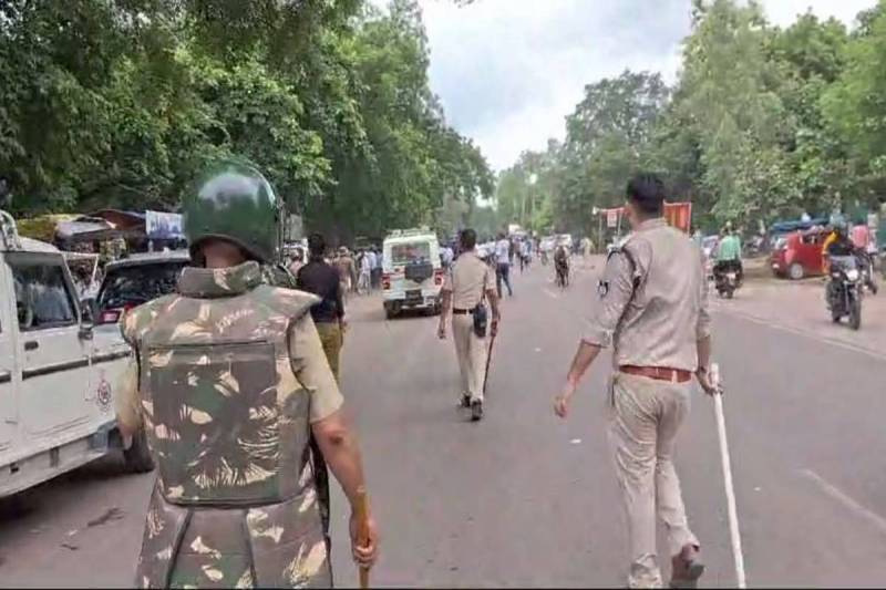 Chaos during Bharat Bandh chhatarpur