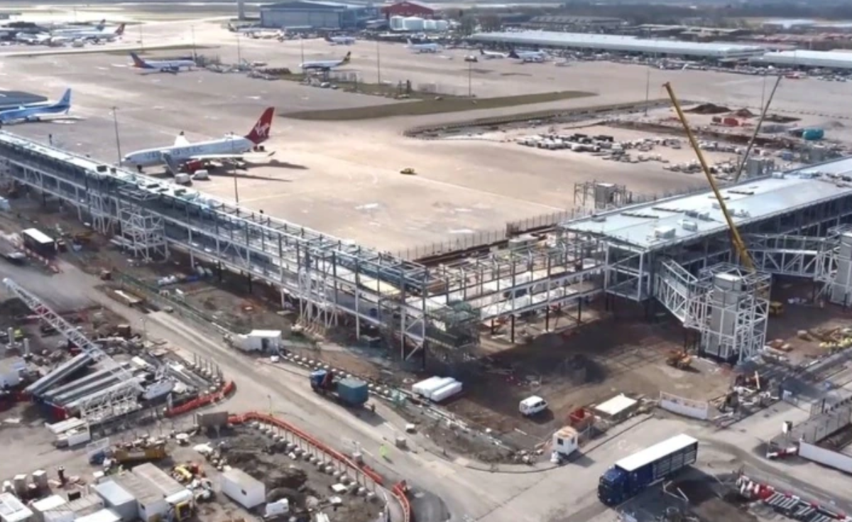 Jabalpur Dumna Airport terminal roof collapsed