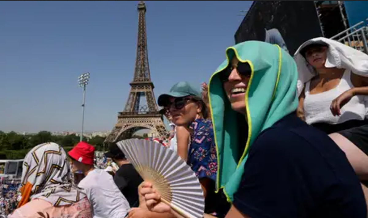 Hot weather during Paris Olympics 2024