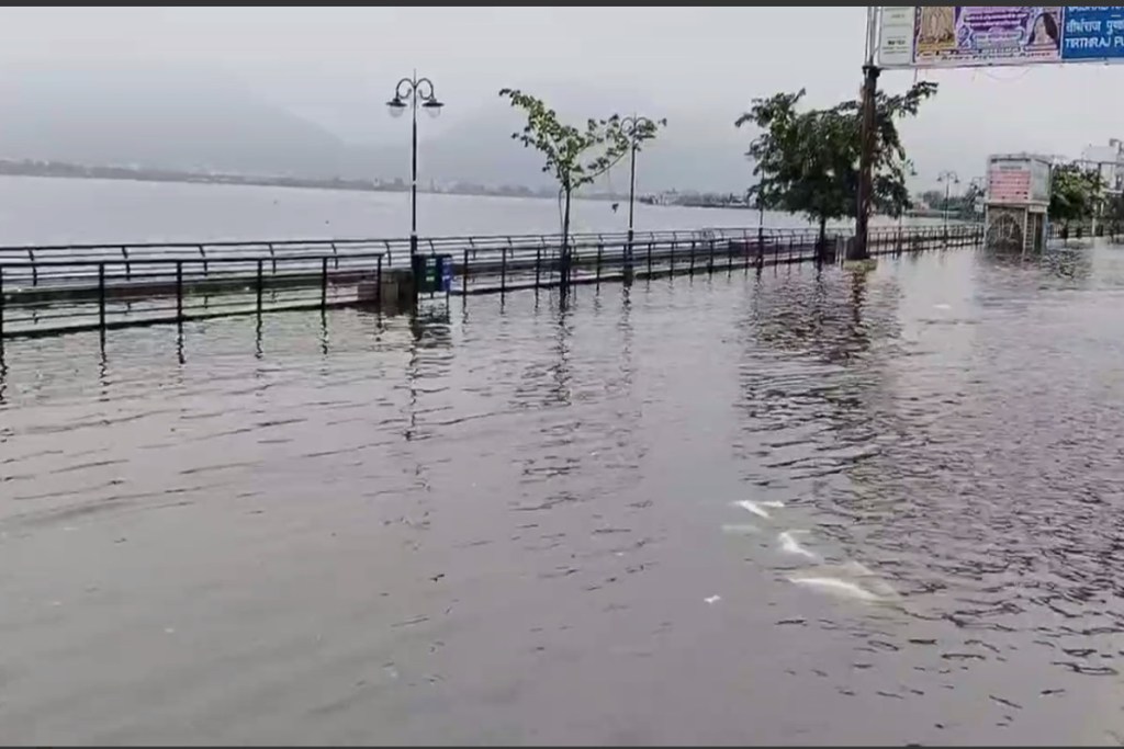heavy rain in ajmer