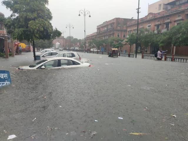 rain in jaipur