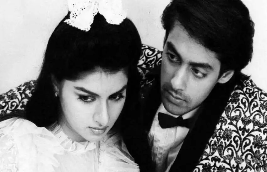 Salman Khan and Bhagyashree