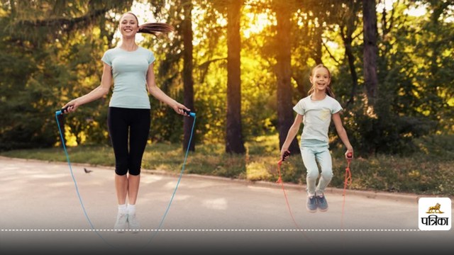 Jumping rope for Improves flexibility