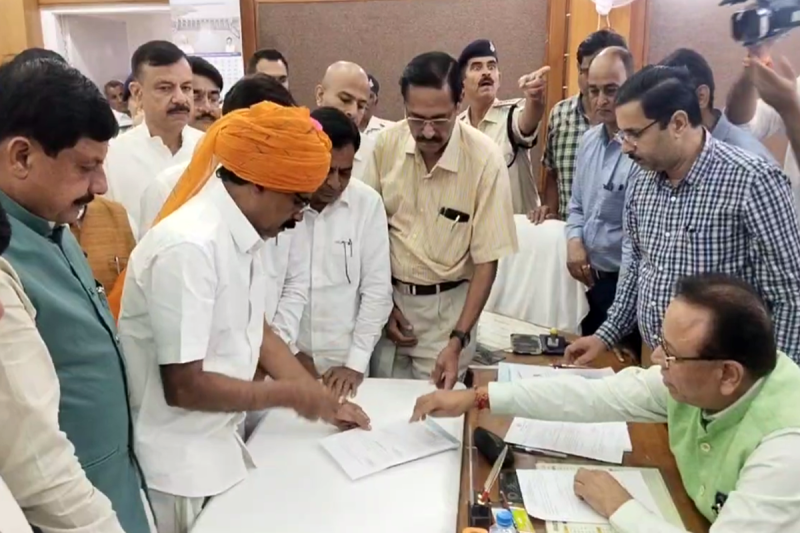 George Kurien filed nomination