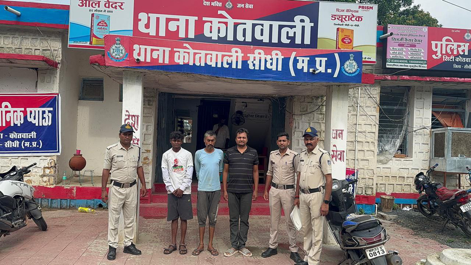 चोरी के आरोपी चढ़े पुलिस के हत्थे, दिन दहाड़े दे रहे थे वारदात को अंजाम