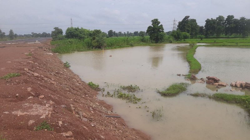 Bharatmala project सड़क के निर्माण से समूचे क्षेत्र की सिंचाई की व्यवस्था ध्वस्त