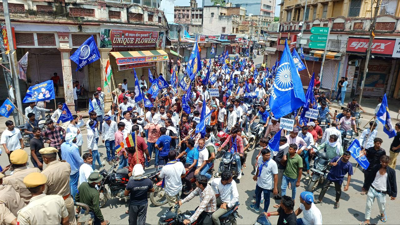 अलवर में भारत बंद के दौरान कैसा रहा माहौल, देखे ये वीडियो