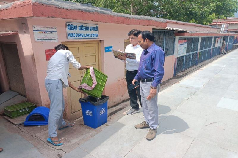 DCM getting spoiled food items thrown away