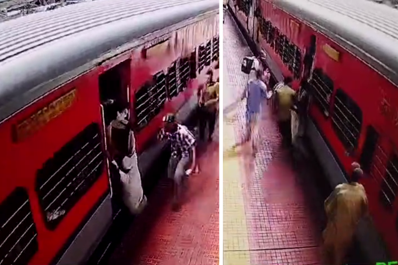 Train Accident Video