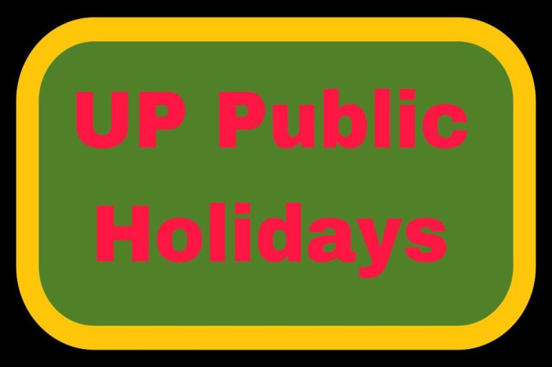 UP Public Holidays