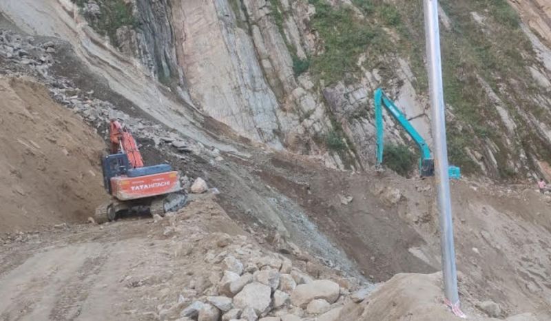All-weather road closed due to landslide in Uttarakhand